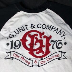 Vintage G Unit Co. Emblem Strong & Thorough Raglan T-Shirt